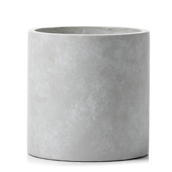 Adairs Grey Pot Stark Pots 20x20cm