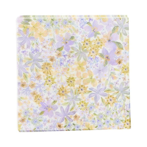 Adairs Purple Summertime Summer Sorbet Paper 40 Pack Napkins