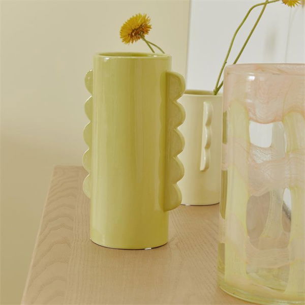 Adairs Yellow Sunset Chartreuse Vase