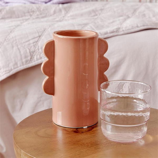 Adairs Pink Sunset Sienna Vase