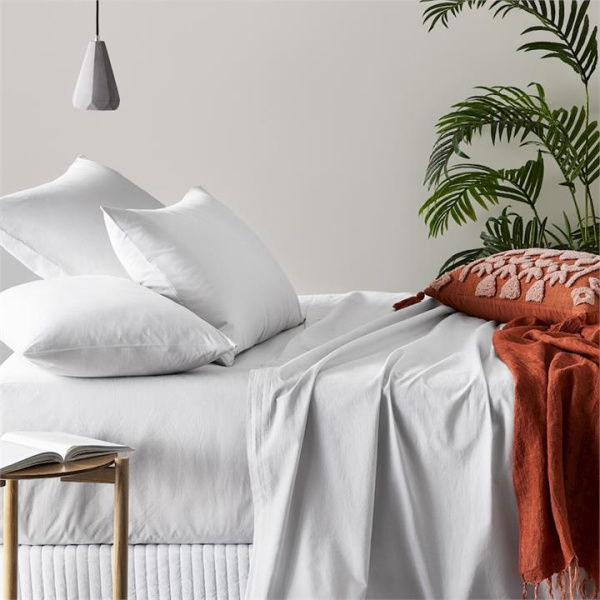 Adairs White Double SW Cotton Sheet Sets SS