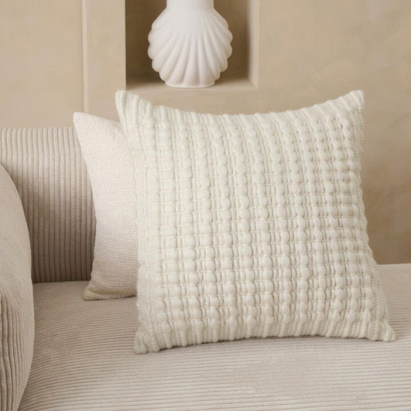 Adairs Tamara Natural Cushion (Natural Cushion)