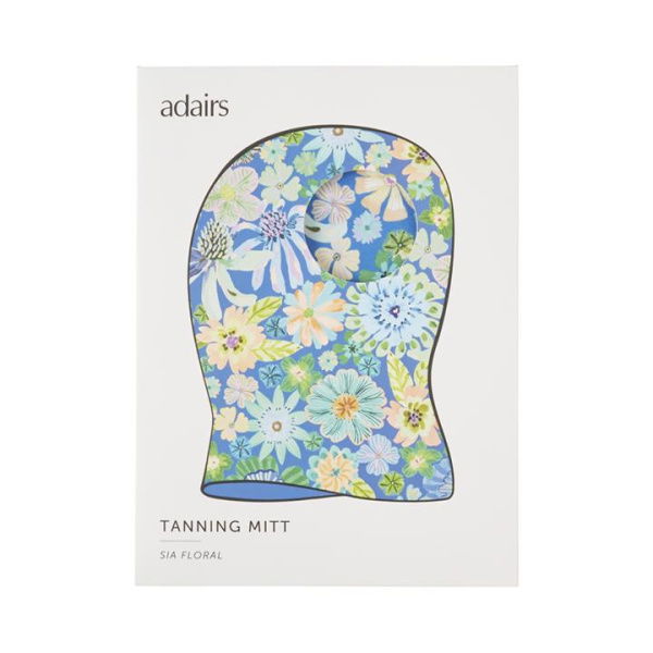 Adairs Blue Tanning Mitt Tanning Sia Floral