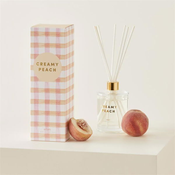 Adairs Pink Diffuser Taylor Creamy Peach Diffuser Pink