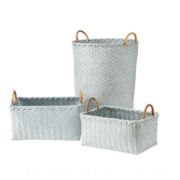 Adairs Blue Large Rectangle Basket Tilda Blue Large Rectangle Basket