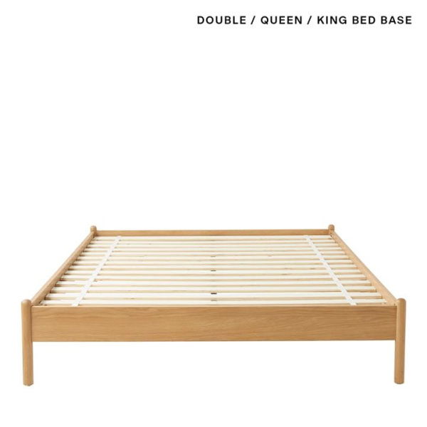 Adairs Timber Oak Bed Base - Natural (Natural King Single)