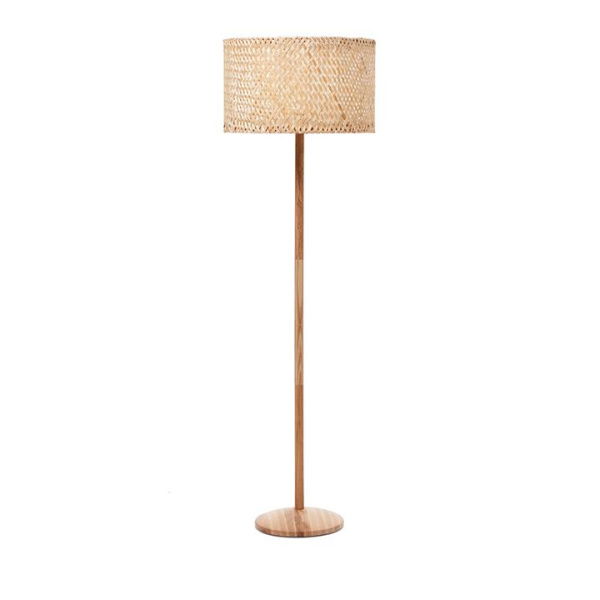 Adairs Natural Floor Lamp Whitelaw Floor Light