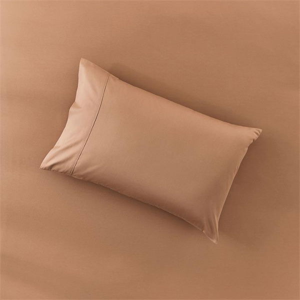 Adairs Worlds Softest Cotton Clay Pillowcases - Orange (Orange Standard Pillowcase Each)