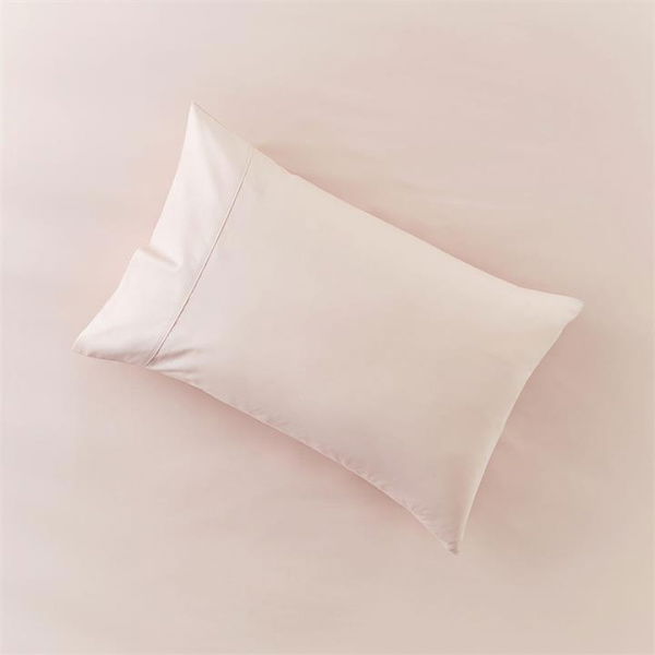 Adairs Worlds Softest Cotton Crystal Pink Pillowcase (Pink European Pillowcase Each)