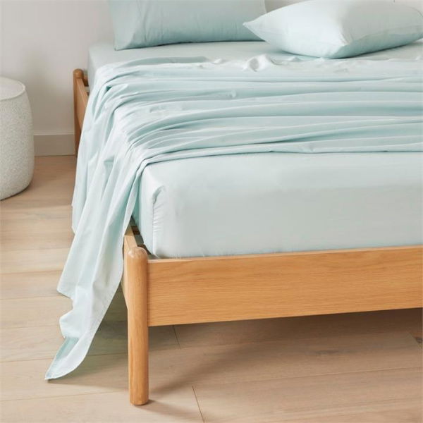 Adairs Mineral Green Worlds Softest Cotton King Sheet Set