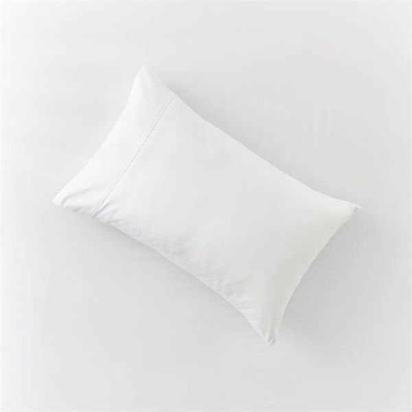 Adairs Worlds Softest Cotton White Pillowcase (White European Pillowcase Each)