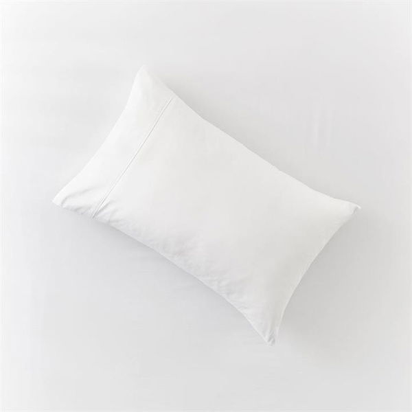 Adairs Worlds Softest Cotton White Pillowcase (White Standard Pillowcase Each)