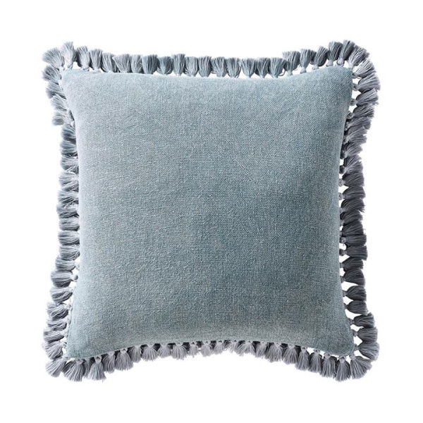 Adairs Blue Cushion Yuri Blue Cushion