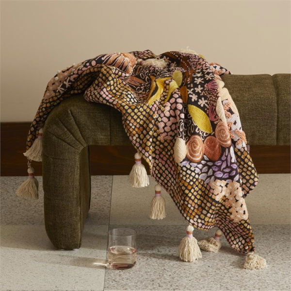 Cungelella Yamamillah Throw - Natural By Adairs (Natural Throw)