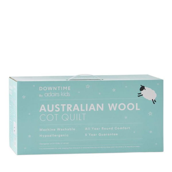 Downtime Australian Wool Cot Quilt By Adairs (Cot)