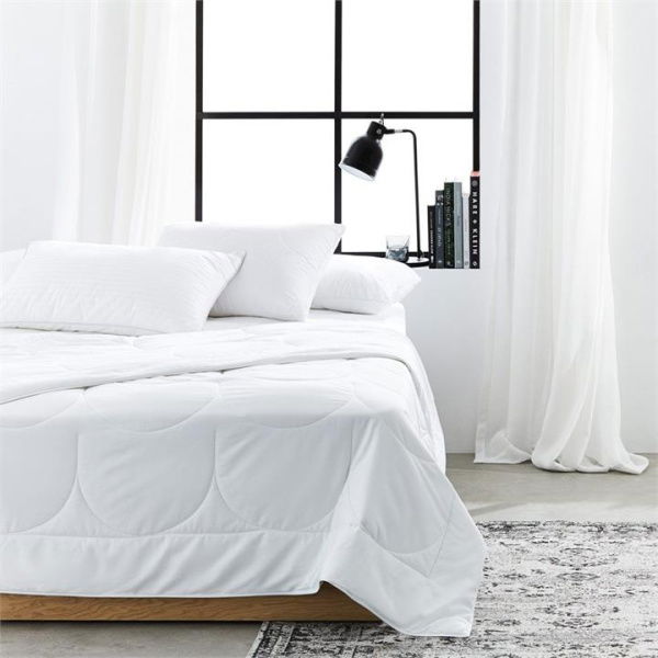 Downtime Bamboo Quilt - White By Adairs (White King)