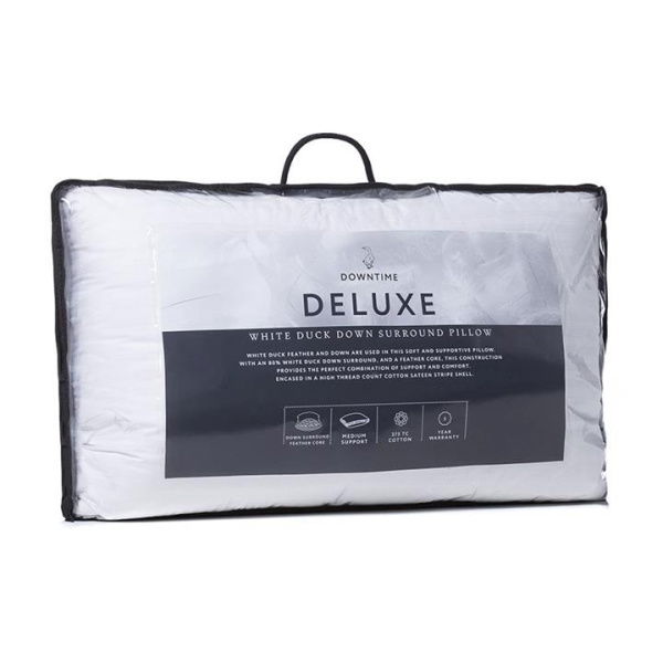 Adairs White King Down Surround Pillow