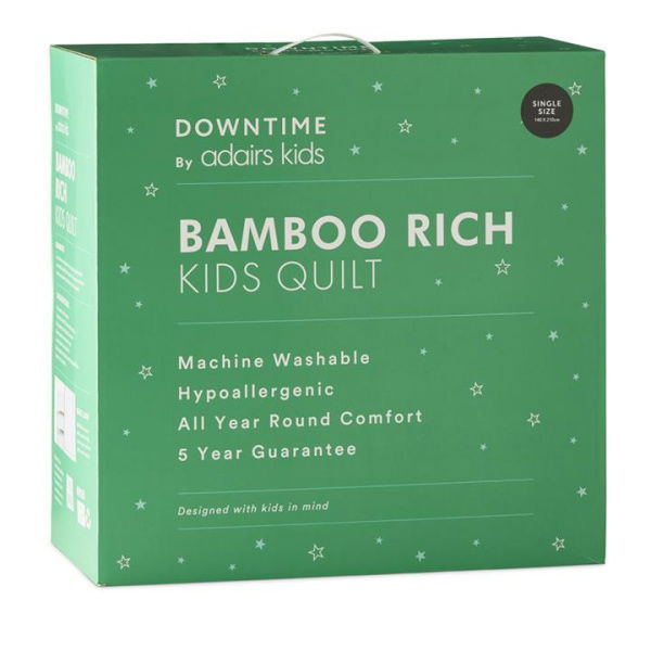 Downtime Kids Bamboo Rich Quilt By Adairs (Double)