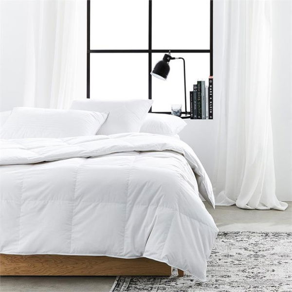 Downtime Opulence Goose Down Quilt - White By Adairs (White Super King)