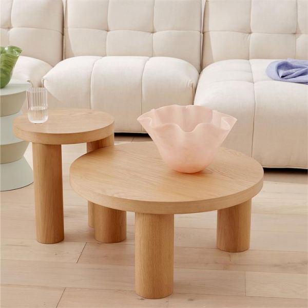 Adairs Natural Mark Tuckey Cygnet Oak Coffee Table