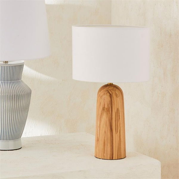 Mark Tuckey Natural Table Light By Adairs (Natural Table Lamp)