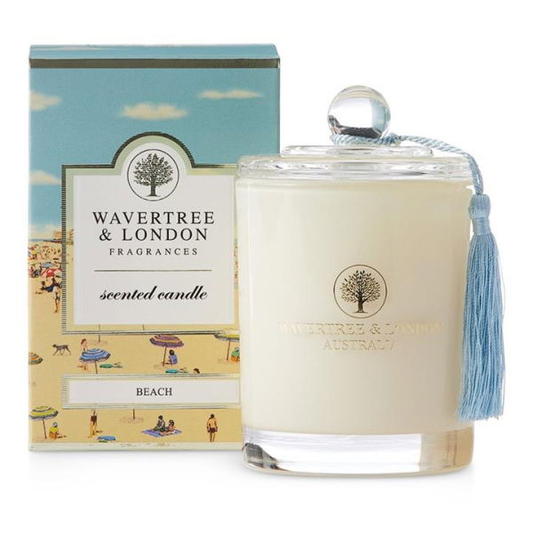 Wavertree & London White Candle Soap Bar Range Beach