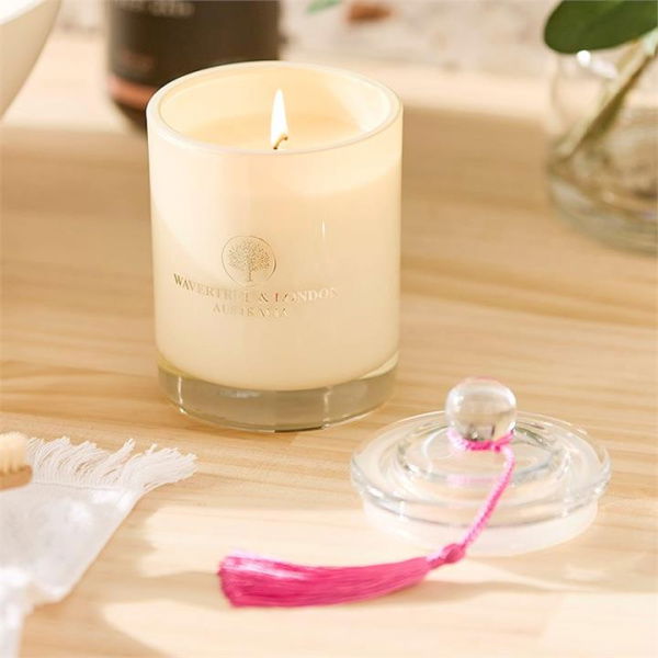 Wavertree & London Soap Bar Range Pink Peony Candle 360g - White By Adairs (White Candle)