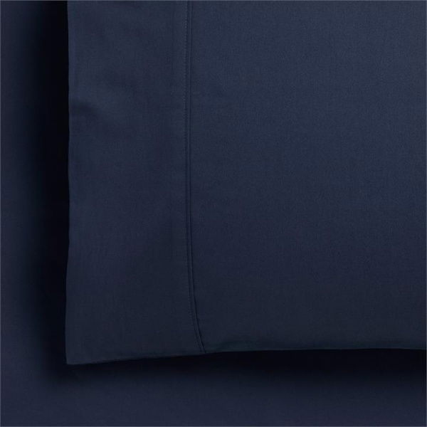 Adairs Blue Standard Pillowcase Each Worlds Softest Cotton Sheets 500TC Pima