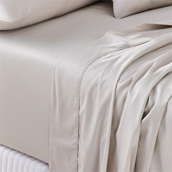 Worlds Softest Cotton Sheets 500TC Pima Worlds Softest Cotton Sand Pillowcase - Natural By Adairs (Natural Standard Pillowcase Each)