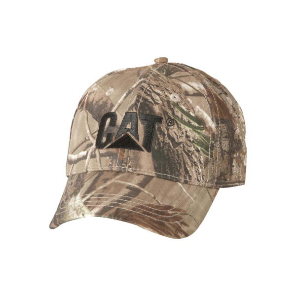 Caterpillar Trademark Cap Mens Realtree Xtra