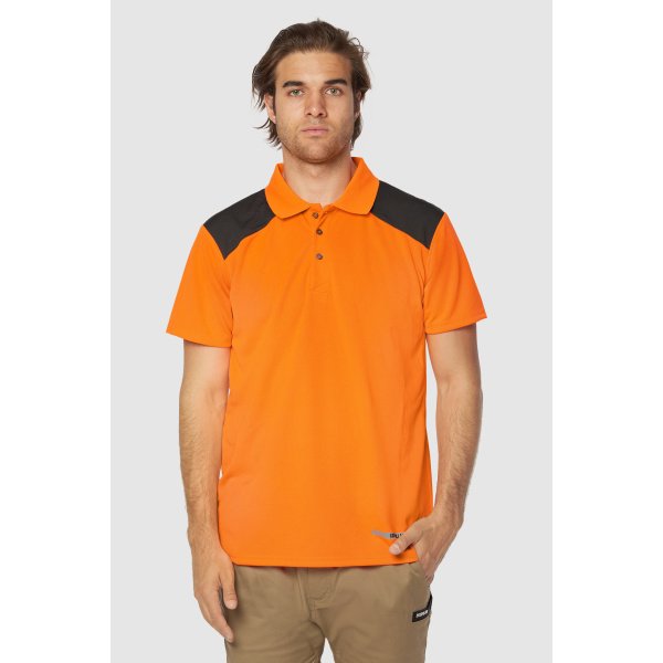 Hi Vis Performance Polo by Caterpillar