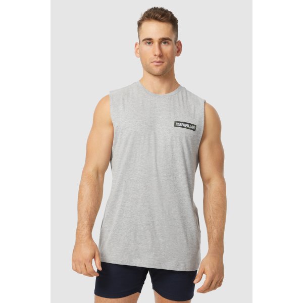 Icon Muscle Tank by Caterpillar