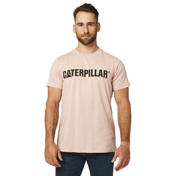 Trademark Logo Tee by Caterpillar