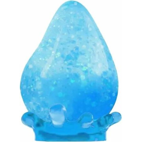 1 Pack WATER DROP Stress Relief Fidget Toys Malt Sugar Stress Relief Sensory Squeeze Toys Holiday Gift COL Blue