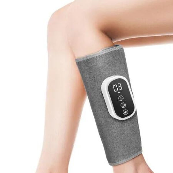 1 Pcs Leg Massager for Circulation and Pressure Relief, Calf Air Compression Massager with Heat, Leg Massager with 3 Modes