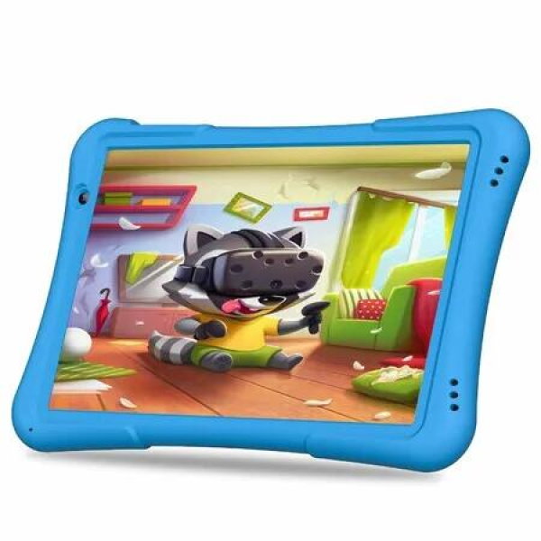 10 inch Kids Tablet Android 14 with 4GB RAM,32GB ROM, Large HD IPS Display,WiFi 6,Dual Camera,Bluetooth Tablets for Kids Ages 3-7(Blue)