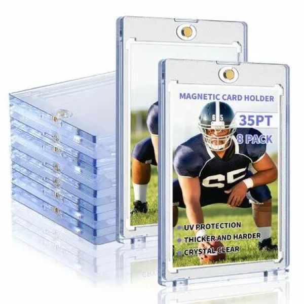 10 Pack Maagnetic Card Photo Holder Brick Holder Star Card Storage