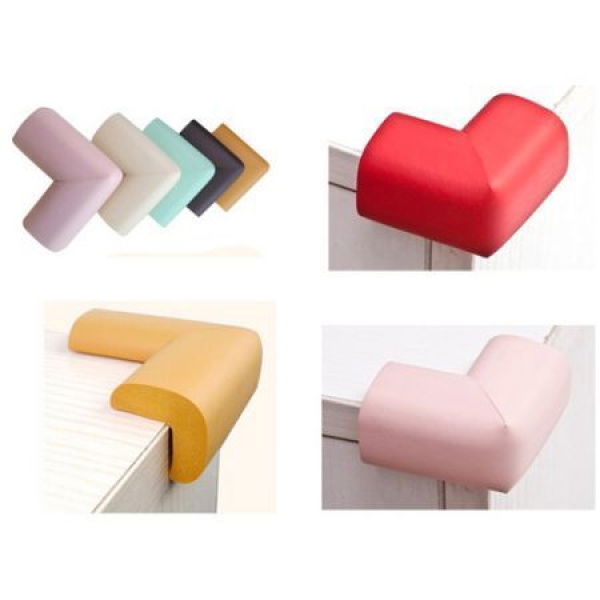 10 PCS Baby Kids Safety Anticollision Edge Corner Protection Guards Cushions Bumper Coffee