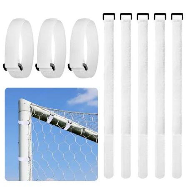 10 Pcs Goal Net Straps Soccer Attachment Straps Soccer Goal Trap 36 x 2 CM