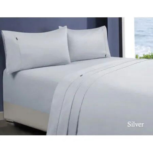 1000tc egyptian cotton sheet set 1 mega queen silver