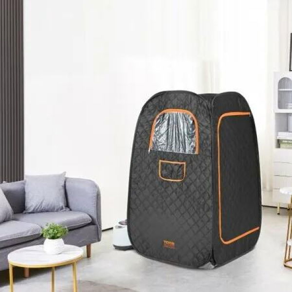 1000W Personal Steam Sauna Tent Loss Weight Detox Spa Compact, 800 x 800 x 1330 mm