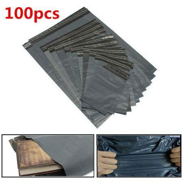 100pcs Poly Mailers Envelopes Shipping Packing Plastic Self Seal Ring Bags50*70cm