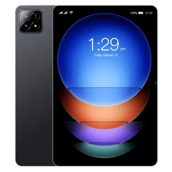10.1 Inch Tablet Android 14 for Office Learning MTK6737 6GB+128GB RAM 16+32MP Camera SIM Card Tablet Computer, Black