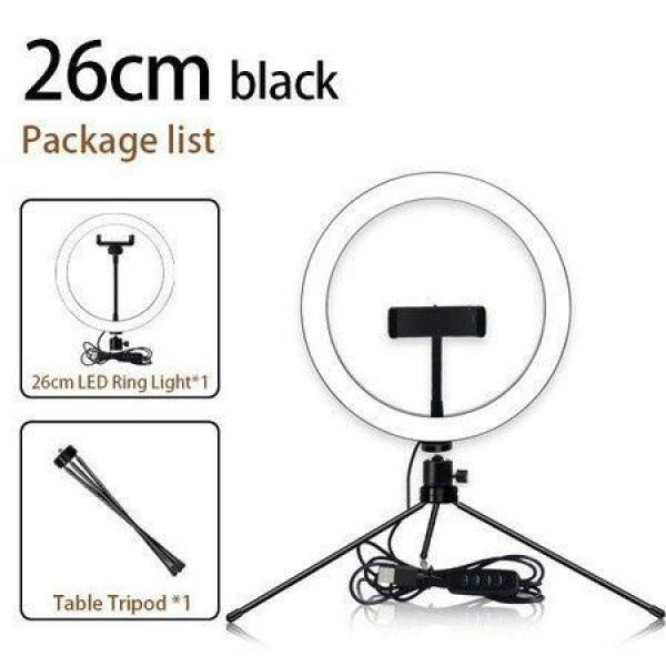 10.2-inch Ring Light With Stand Compatible With IPad IPhone Android.
