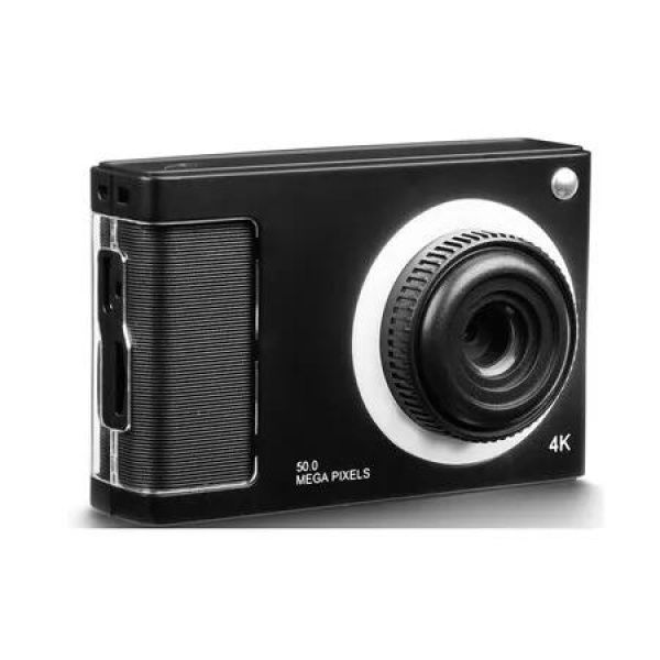 1080P 48MP Camera with 8X Zoom and Dual Camera, Compact Kids Camera with 32GB TF Card, Christmas Birthday Toy for Beginner, Black