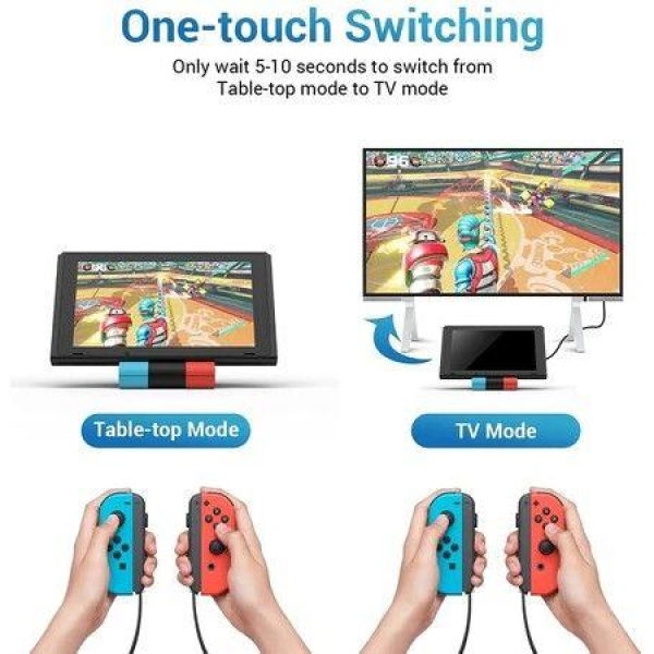 1080P 4K HD Adapter Dongle For Nintendo Switch Dock Station HUB Type C To HDMI-compatible TV Video Converter For Switch Console