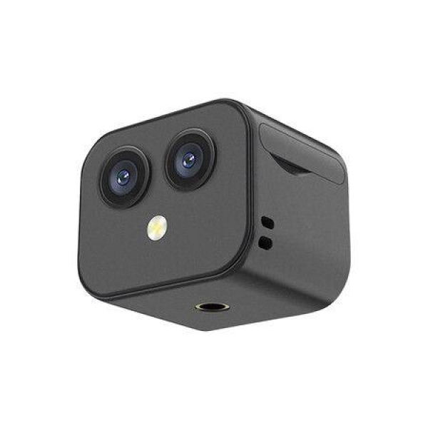 1080p Dual Lens WiFi Camera Tiny Smart Cameras For Shops Pets With Night Vision Two Way Intercom