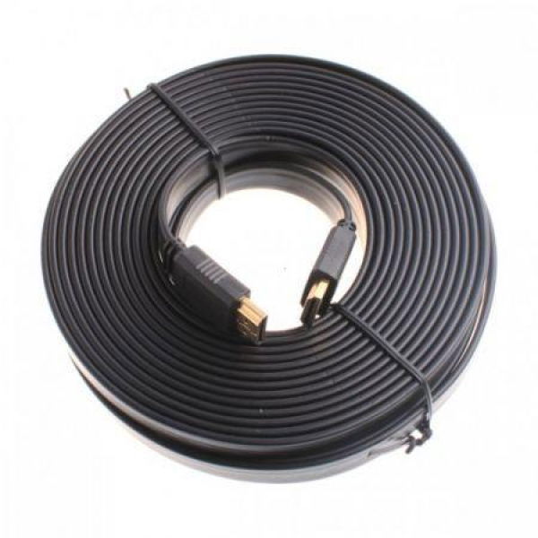 10m/33ft 1080p 3D Flat HDMI Cable 1.4 For HDTV Xbox PS3.