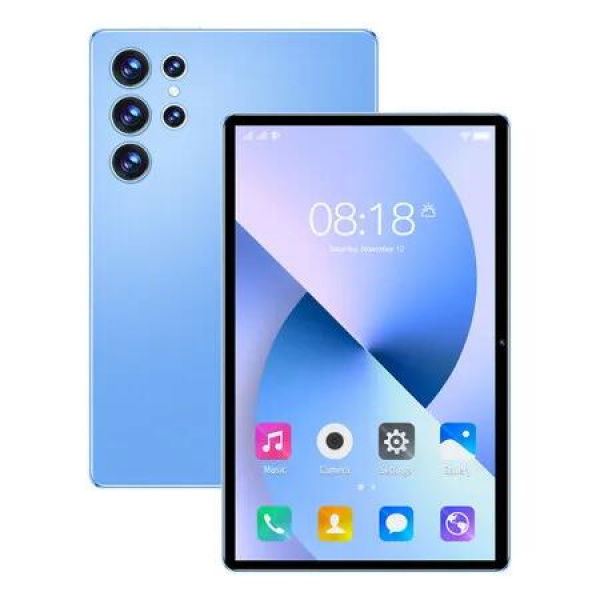 11.0 Inch Screen Tablet 4G signal 12000mAh Battery 1.8Ghz 16+512GB Storage 16+24MP Android 13 Smart Call Android Tablet PC Color SKY. Blue