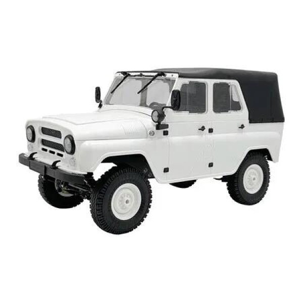 1/12 RC Crawler, WPL C94 UAZ-469 Scale RC Rock Crawler 4x4 2.4GHz RTF Off-Road Truck, 4WD RC Truck with Proportional Steering Hobby, White